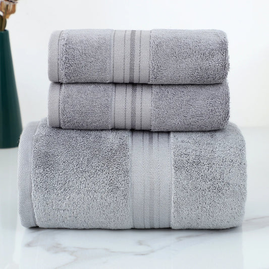 LUXE WEAVE BAMBOO TOWEL SET