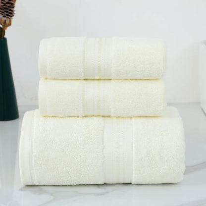 LUXE WEAVE BAMBOO TOWEL SET